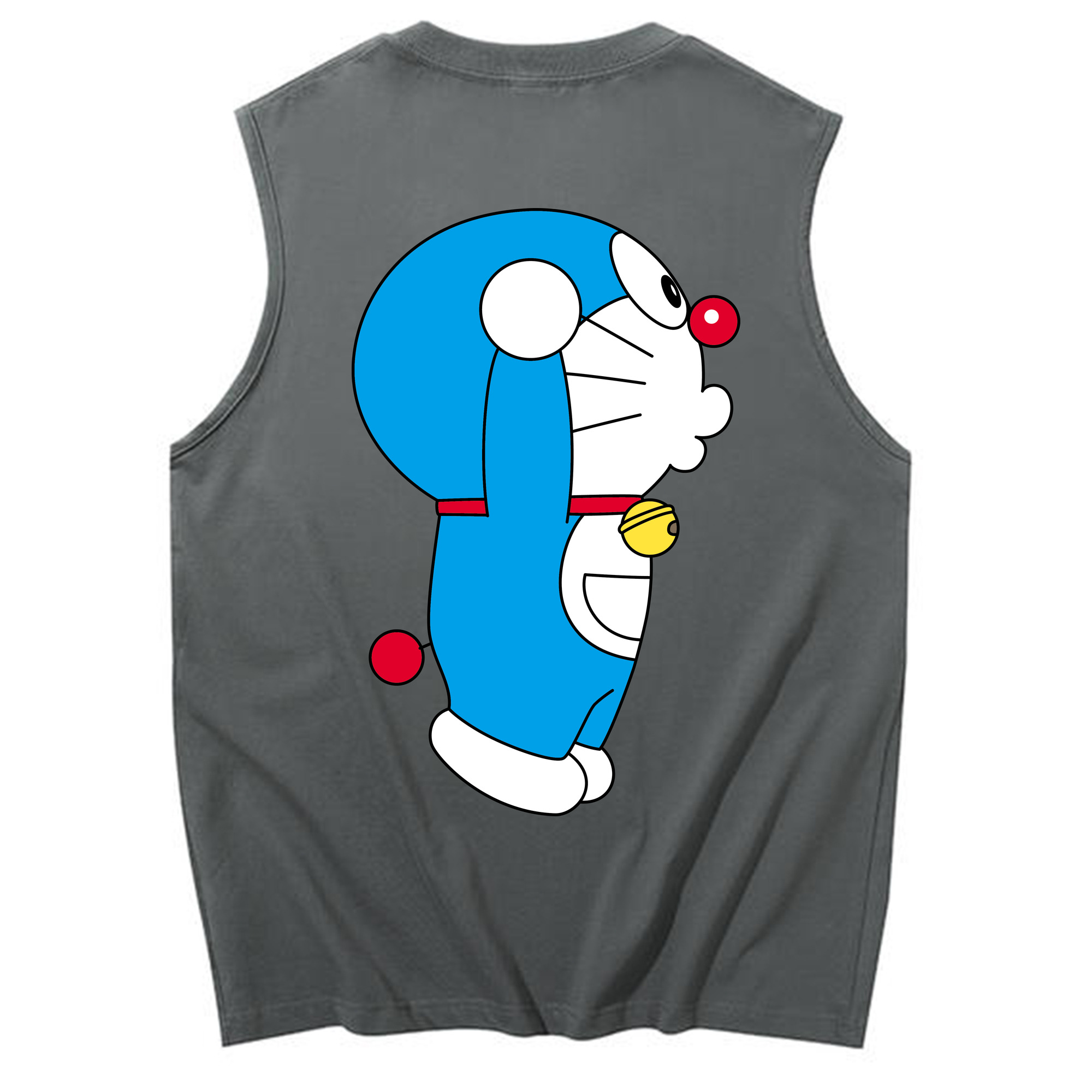 （画像用） ドラえもん Doraemon コットン100％タンクトップ（背面プリント）